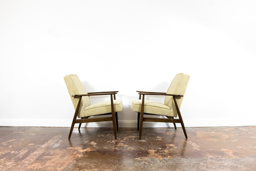 Pair of armchairs, Type 300-190 by H. Lis, Poland, 1970’S