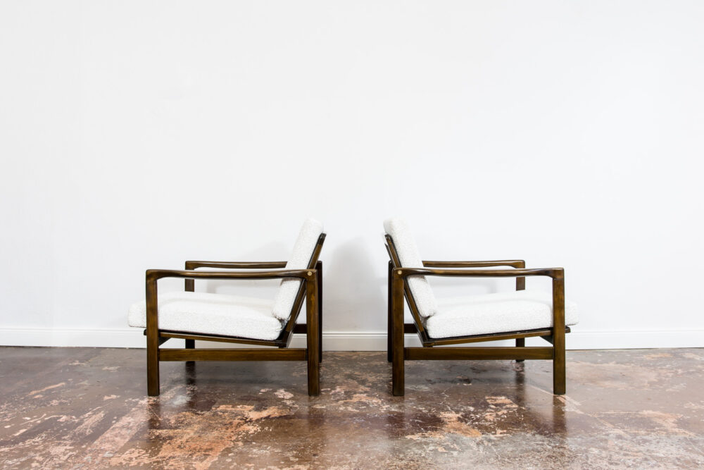 Pair of Armchairs B-7522 by Zenon Bączyk, Poland, 1960’s