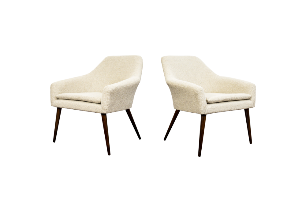 Pair Of Mid Century Armchairs