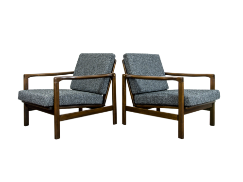 Pair of armchairs B-7522 by Zenon Bączyk, Poland, 1960’s