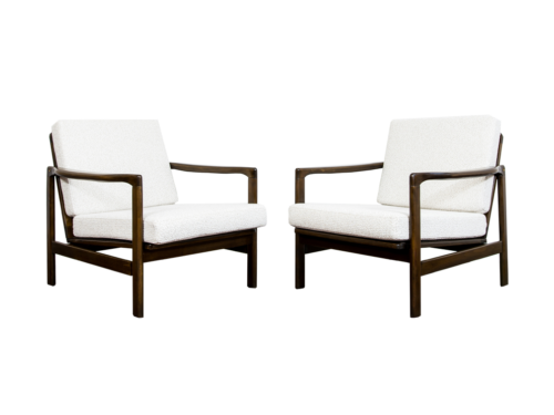 Pair of Armchairs B-7522 by Zenon Bączyk, Poland, 1960’s