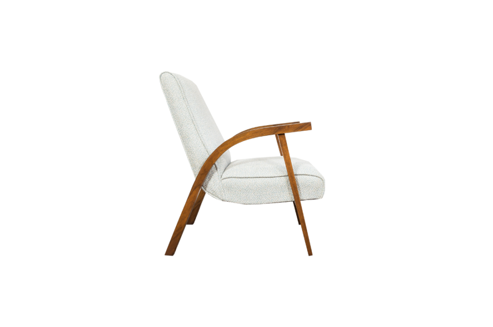 mid-century armchair by Lejkowski & Leśniewski, Poland, 1960's