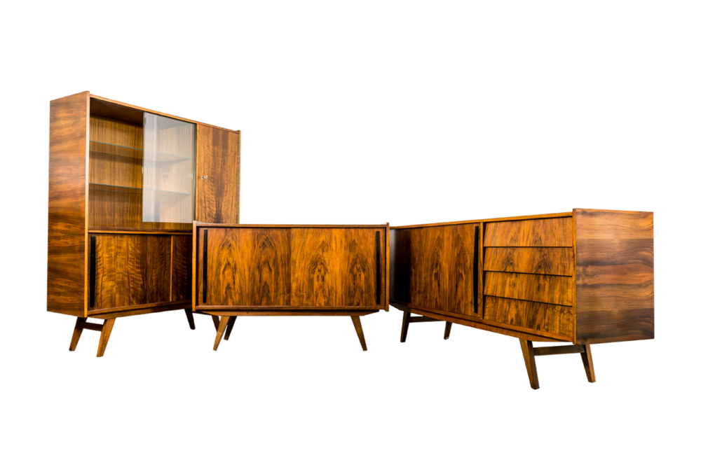 Living room set, Słupskie Fabryki Mebli, Poland, 1960's