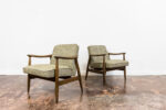 Pair of GFM-87 Armchairs by Juliusz Kędziorek, GFM, Poland, 1960’s