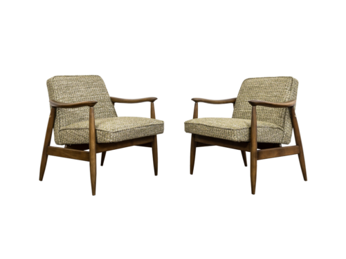 Pair of GFM-87 Armchairs by Juliusz Kędziorek, GFM, Poland, 1960’s