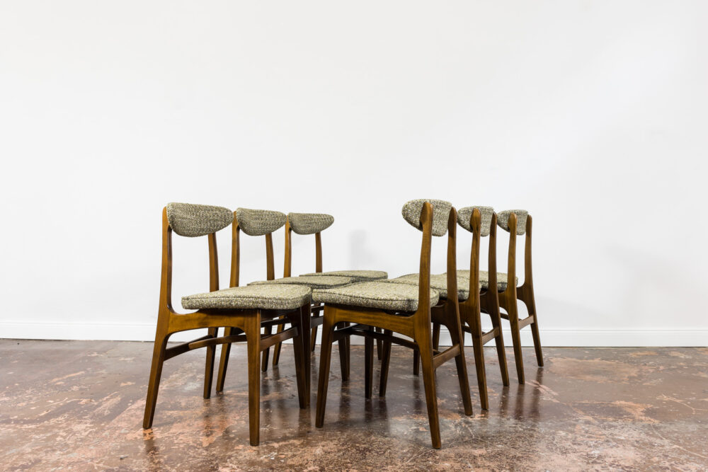 Set of 6 dining chairs, Type 200-190 by R. T. Hałas, Poland, 1960’s