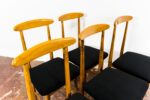 Set of 6 dining chairs by Bernard Malendowicz, Poland, 1960's