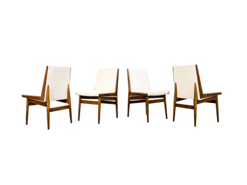 Set of 4 vintage dining chairs, Germany, 1970's