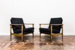 Pair of armchairs GFM-142 By Edmund Homa, GFM, Poland, 1960’s