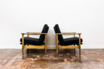 Pair of armchairs GFM-142 By Edmund Homa, GFM, Poland, 1960’s