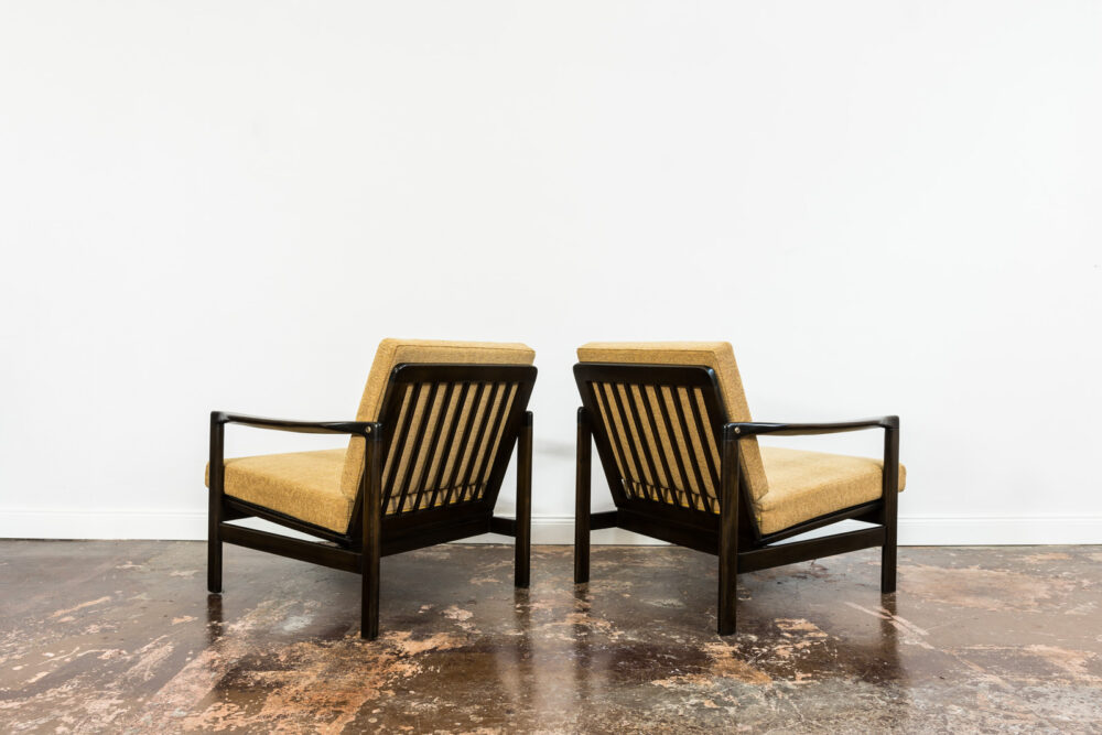 Pair of armchairs, B-7522 by Zenon Bączyk, Poland, 1960's