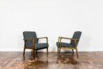 Pair of armchairs 04-B, Bydgoskie Fabryki Mebli, Poland, 1960's