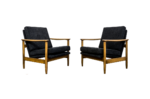 Pair of armchairs GFM-142 By Edmund Homa, GFM, Poland, 1960’s