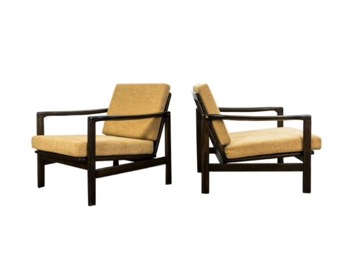 Pair of armchairs, B-7522 by Zenon Bączyk, Poland, 1960's