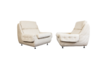 Pair of Mid-century lounge chairs, Jitona, Czechoslovakia, 1970's