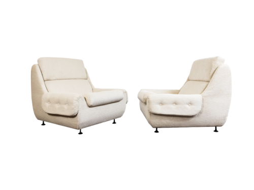 Pair of Mid-century lounge chairs, Jitona, Czechoslovakia, 1970's