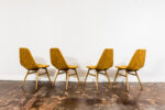 Set of 4 Erika Chairs by Judit Burian, Hungary, 1959