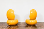 Pair of Space Age, Garden Egg Chairs by Peter Ghyczy,  Germany, 1970's