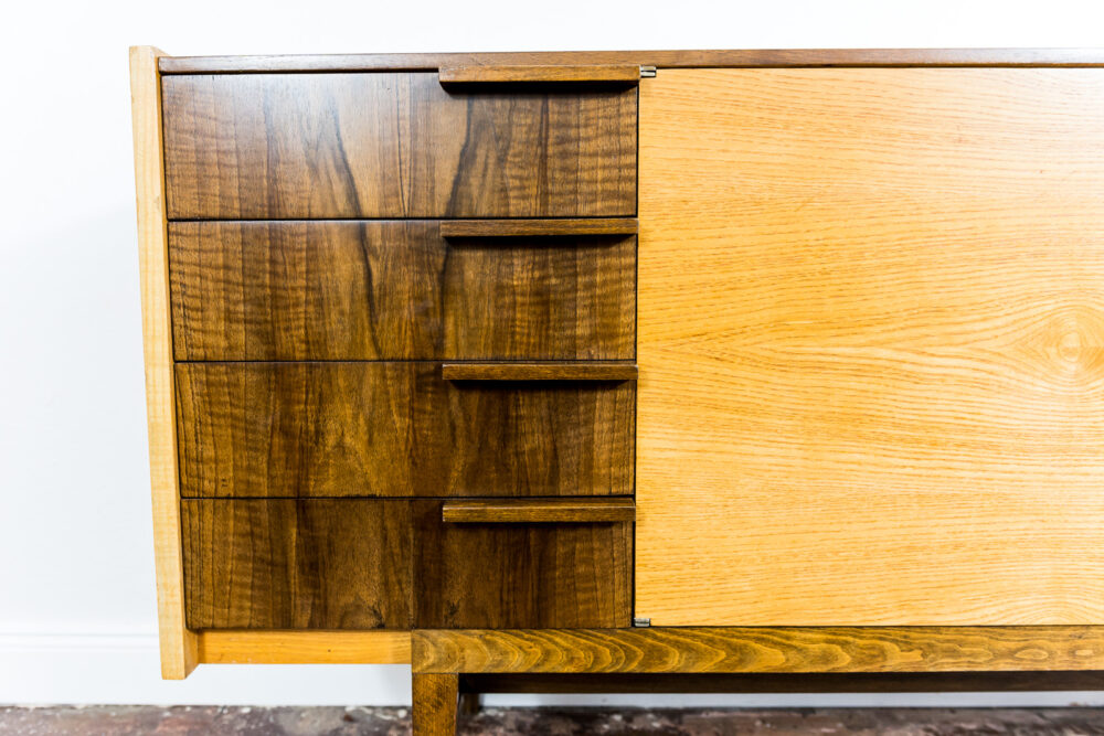 Sideboard by František Mezuláník, Up Závody, Czechoslovakia, 1960’s