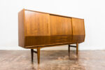 Teak highboard, Denmark, 1960's