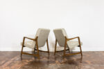 Pair Of armchairs, Type 364 by Barbara Fenrych Węcławska, Poland, 1960’s