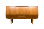 Teak highboard, Denmark, 1960's