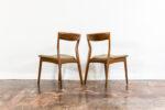 Set of 6 dining chairs by R. Borregaard, Viborg Stolefabrik, Denmark, 1960's