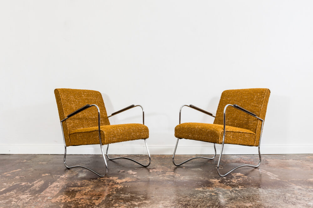 Pair of armchairs by Fabryka Mebli Wschód, Poland, 1950's