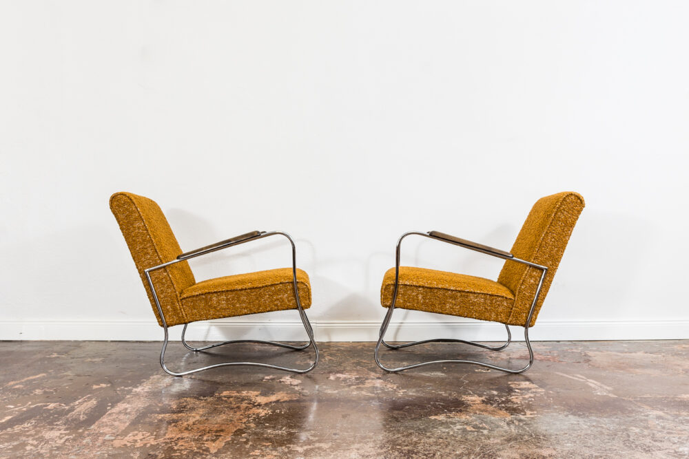 Pair of armchairs by Fabryka Mebli Wschód, Poland, 1950's