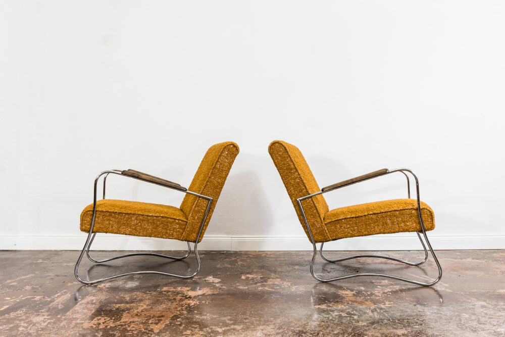 Pair of armchairs by Fabryka Mebli Wschód, Poland, 1950's