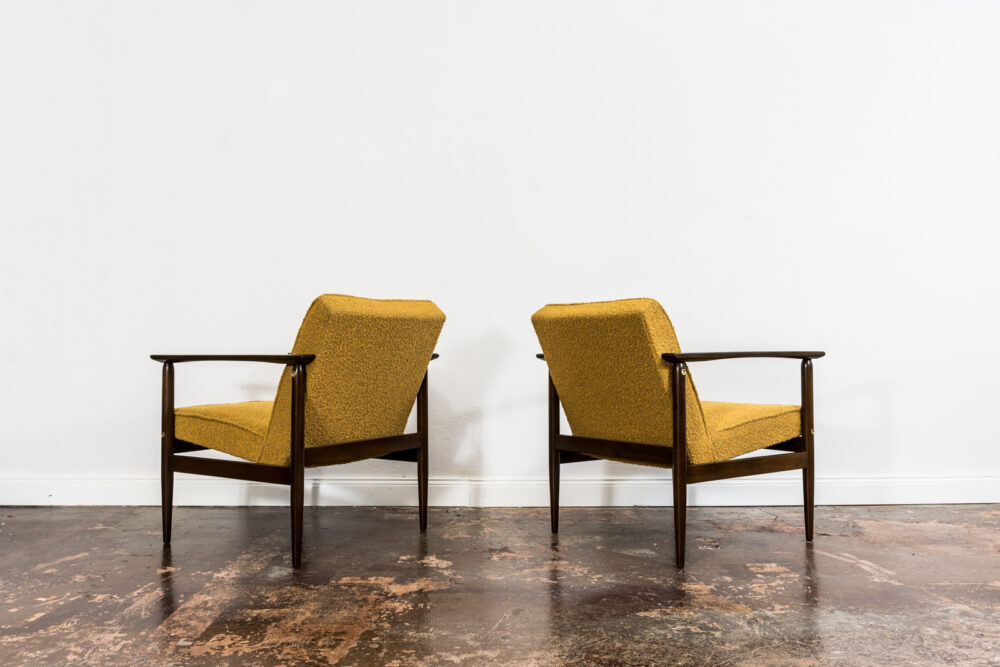 Pair of armchairs, BW-20 by Głuchołaskie Fabryki Mebli, Poland, 1970's