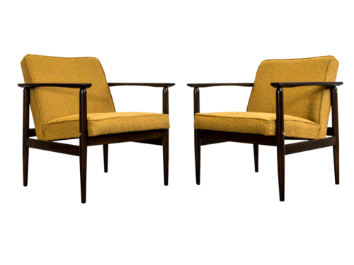 Pair of armchairs, BW-20 by Głuchołaskie Fabryki Mebli, Poland, 1970's