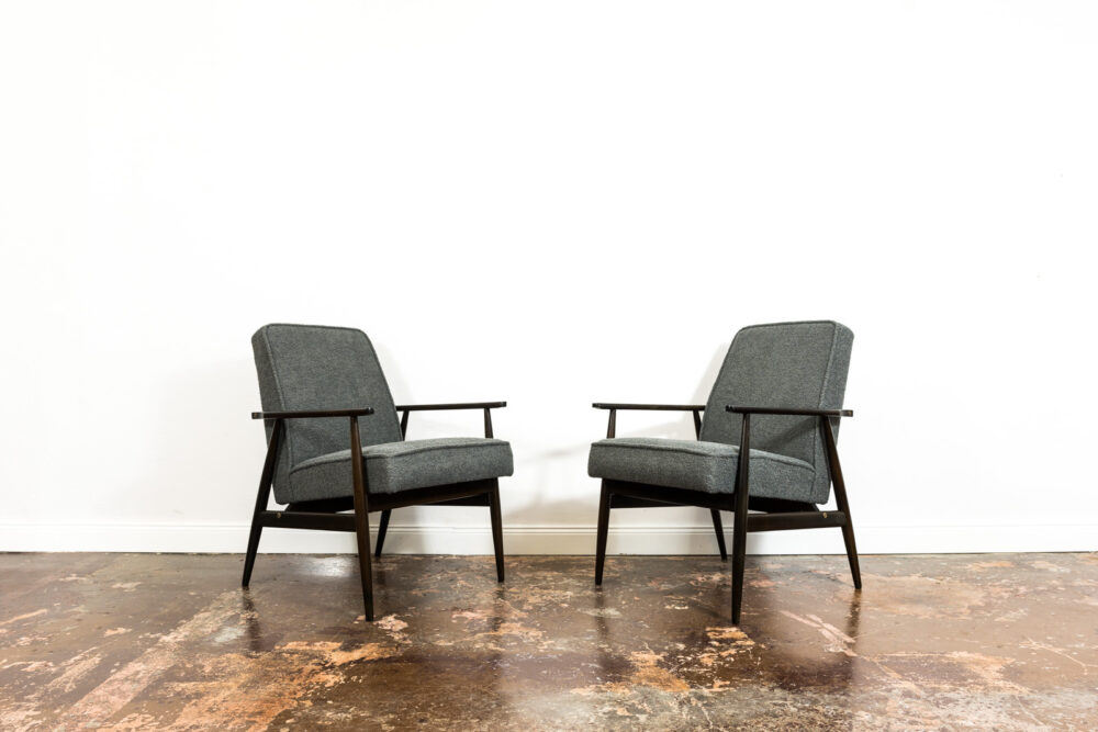 Pair Of Armchairs, Type 300-190 By H. Lis, Poland, 1970’S