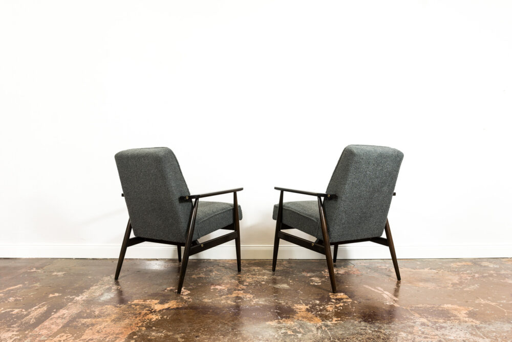 Pair Of Armchairs, Type 300-190 By H. Lis, Poland, 1970’S