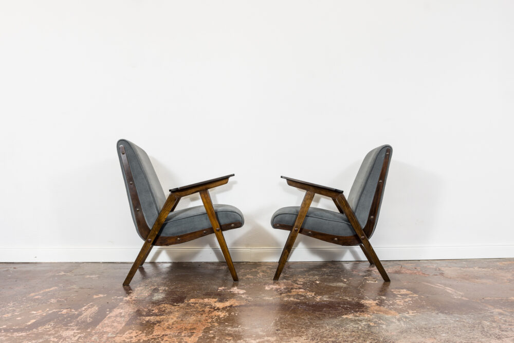 Pair of armchairs, Czechoslovakia, 1960’s