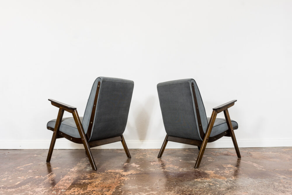 Pair of armchairs, Czechoslovakia, 1960’s