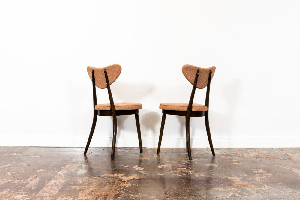 Set Of 5 Chairs No 124 By H & J Kurmanowicz, Poland, 1950's