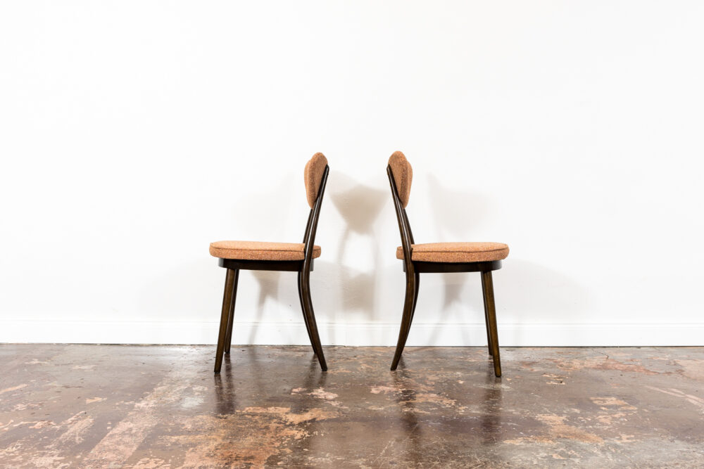 Set Of 5 Chairs No 124 By H & J Kurmanowicz, Poland, 1950's