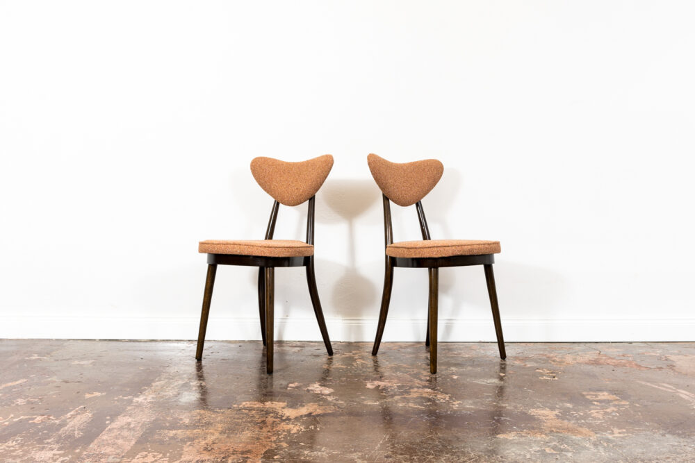 Set Of 5 Chairs No 124 By H & J Kurmanowicz, Poland, 1950's