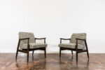 Pair of GFM-87 Armchairs by Juliusz Kędziorek, GFM, Poland, 1960’s