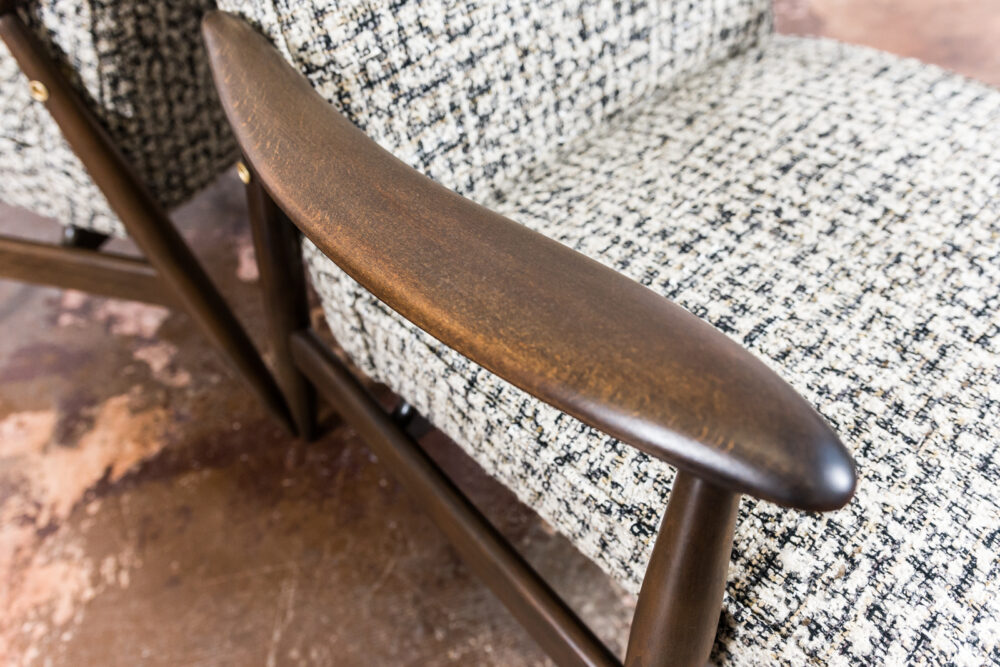 Pair of GFM-87 Armchairs by Juliusz Kędziorek, GFM, Poland, 1960’s