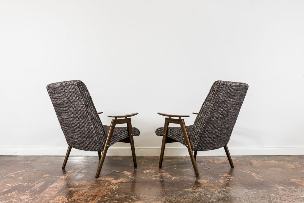 Pair of armchairs by Jaroslav Šmídek ,TON, Czechoslovakia, 1960's