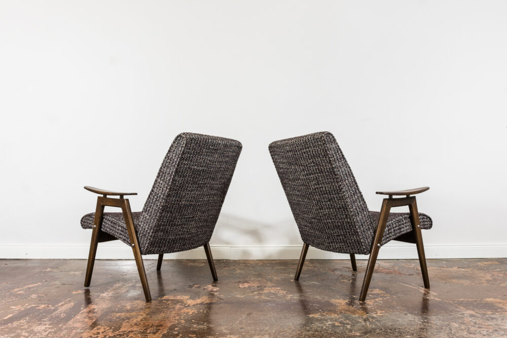 Pair of armchairs by Jaroslav Šmídek ,TON, Czechoslovakia, 1960's