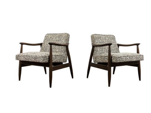 Pair of GFM-87 Armchairs by Juliusz Kędziorek, GFM, Poland, 1960’s