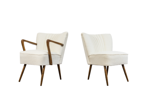 Pair of cocktail chairs, Germany, 1950's