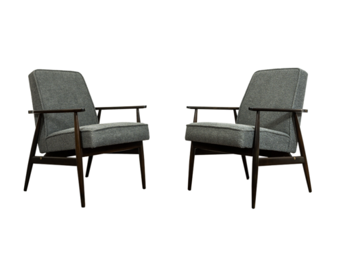 Pair Of Armchairs, Type 300-190 By H. Lis, Poland, 1970’S