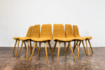 Set of 6 chairs, A-6150 by FAMEG, Poland, 1960's