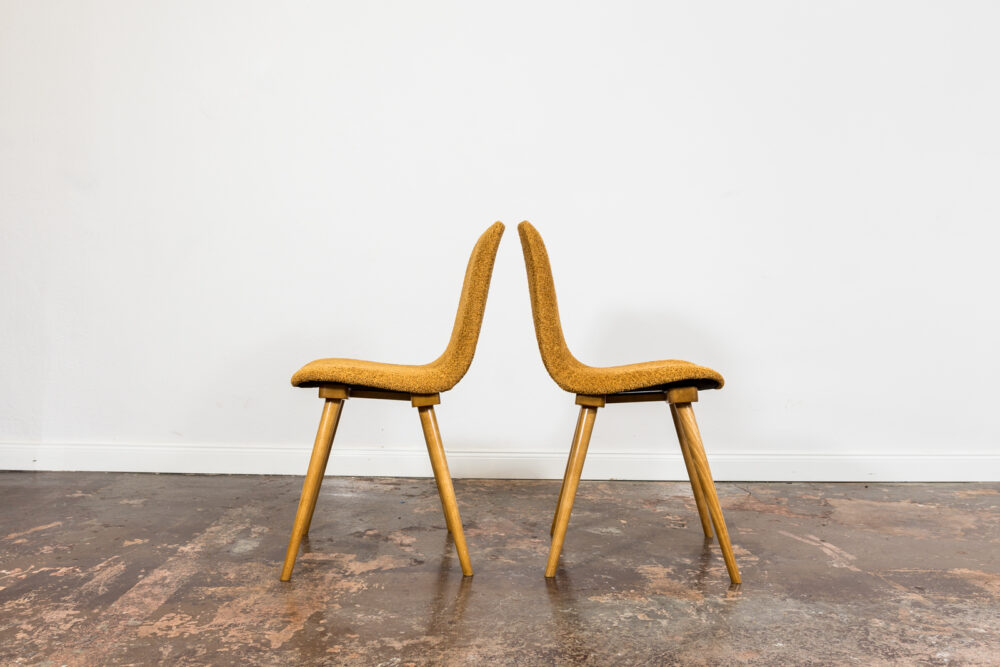 Set of 6 chairs, A-6150 by FAMEG, Poland, 1960's