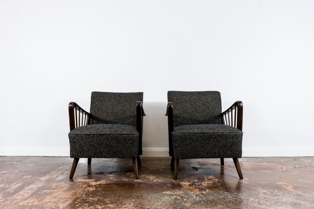 Pair of armchairs, Germany, 1950's