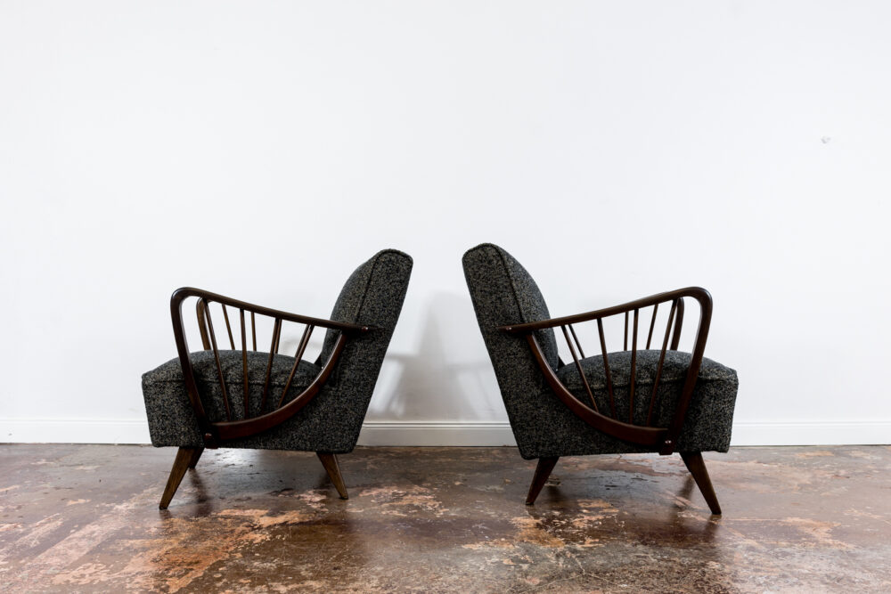 Pair of armchairs, Germany, 1950's